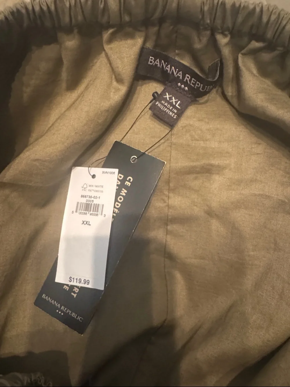Banana Republic Spaghetti Strap V-Neck Maxi Slip Dress - Picture 3 of 4